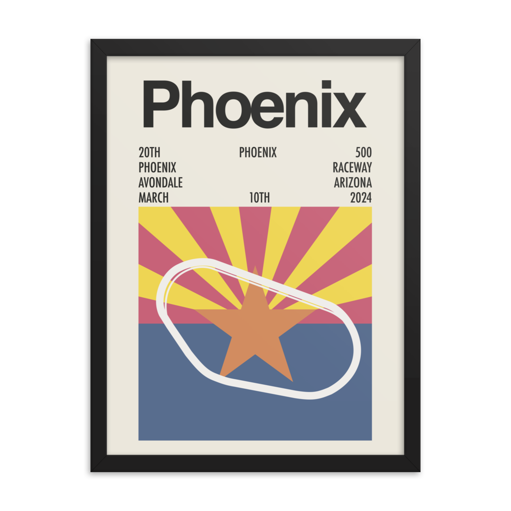 2024 Phoenix 500 Race Print
