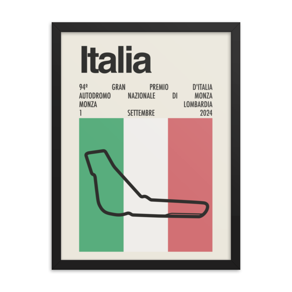 2024 Italian Grand Prix Print