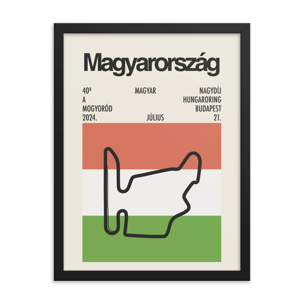 2024 Hungarian Grand Prix Print