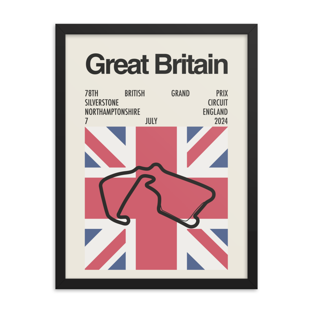 2024 British Grand Prix Print