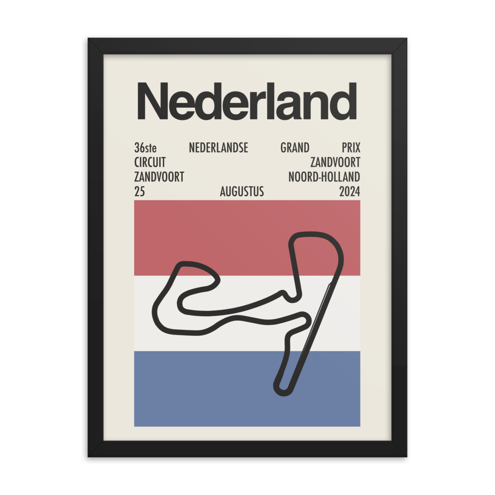 2024 Dutch Grand Prix Print