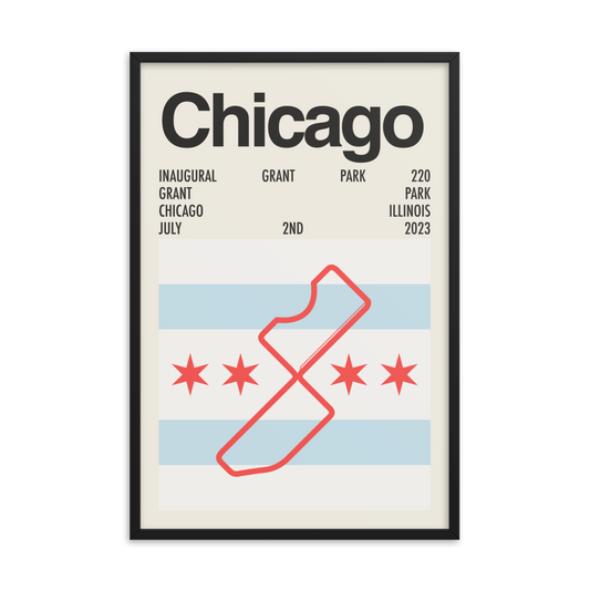 2023 Grant Park 220 Race Print