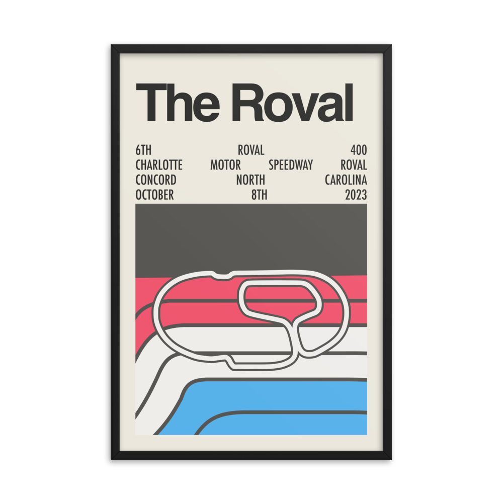 2023 Roval 400 Race Print