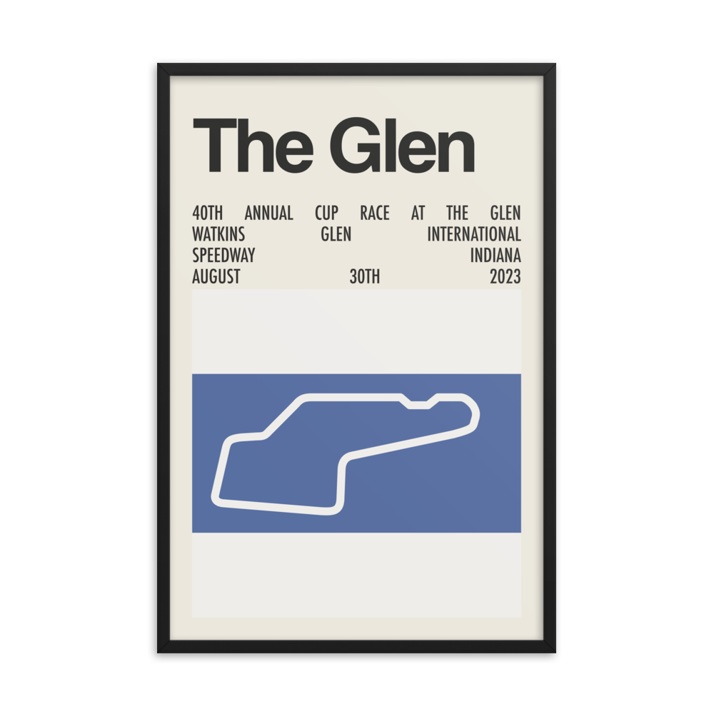 2023 Cup at the Glen Race Print