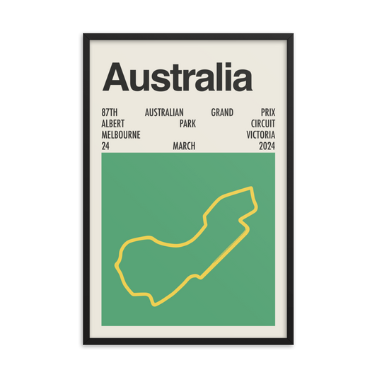 2024 Australian Grand Prix Print