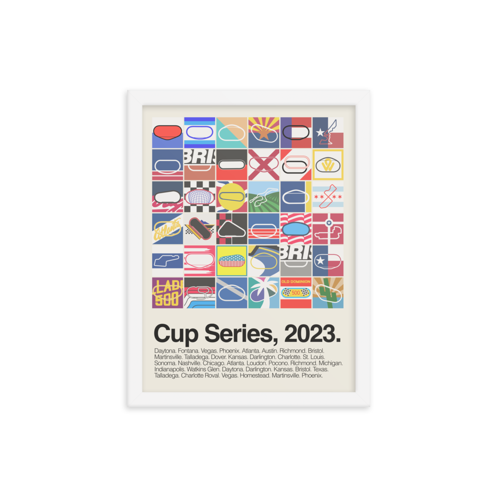 2023 Cup Series Season Print