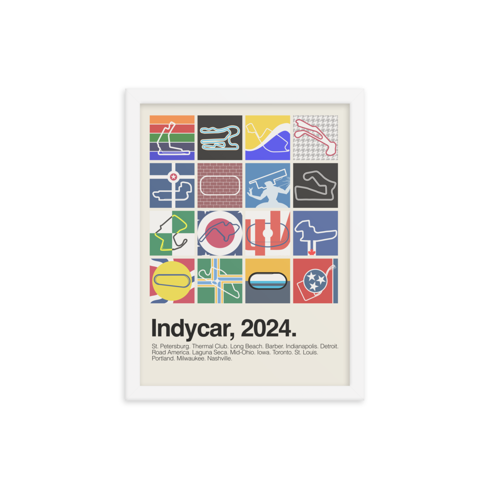 2024 Indycar Season Print