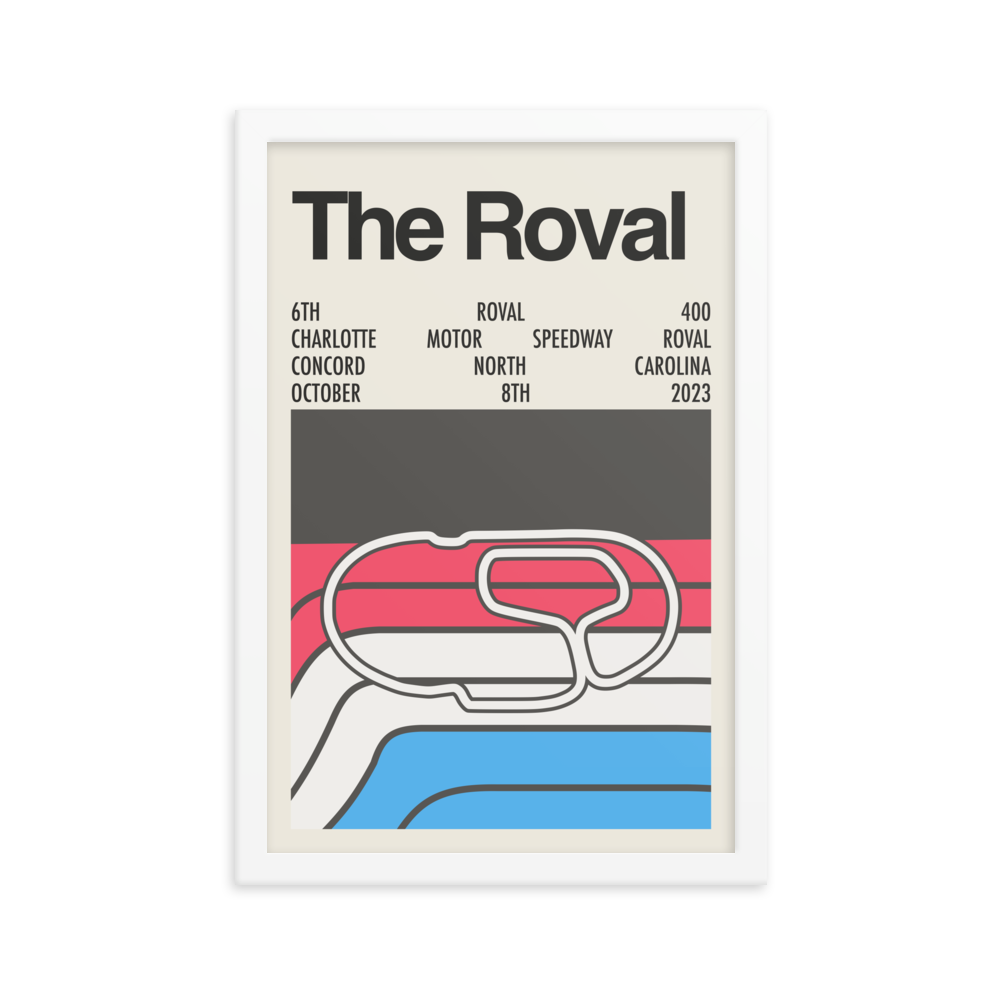 2023 Roval 400 Race Print