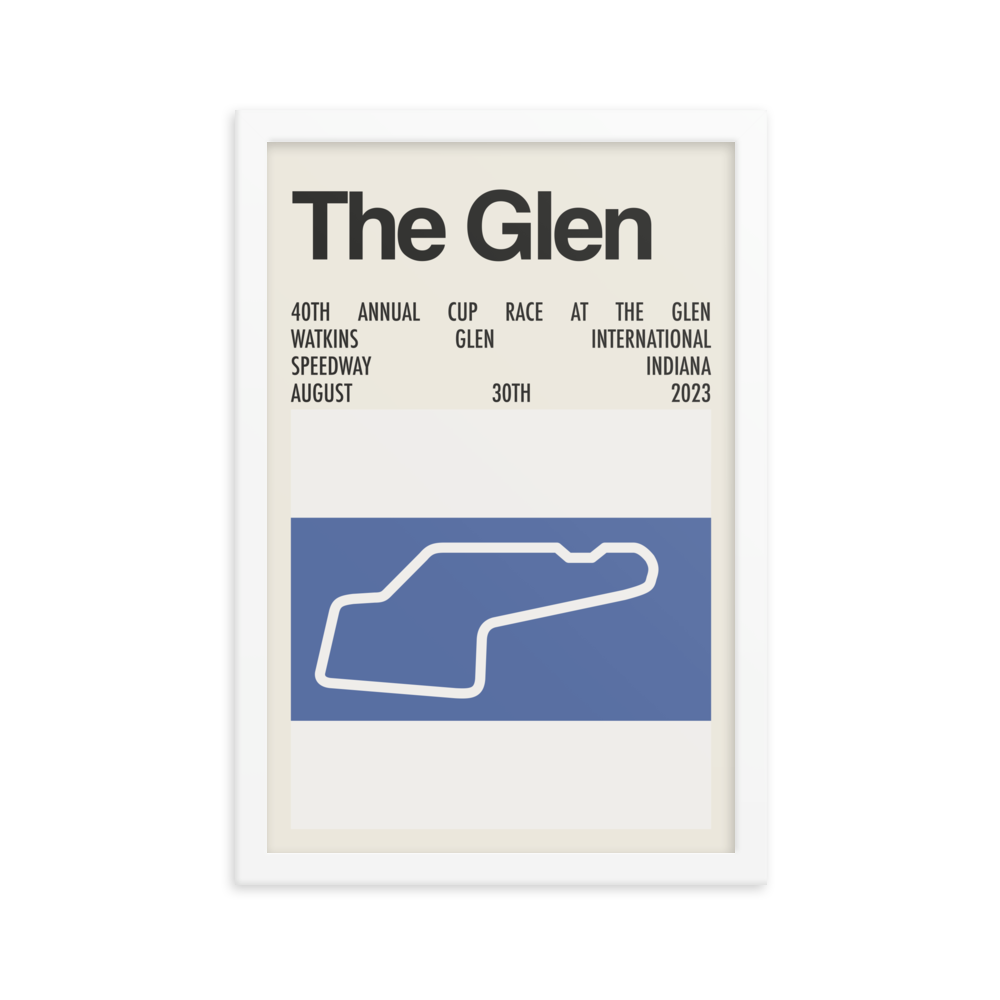 2023 Cup at the Glen Race Print