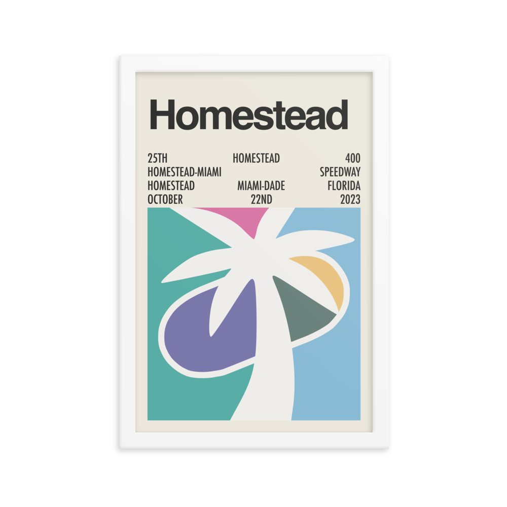 2023 Homestead-Miami 400 Race Print