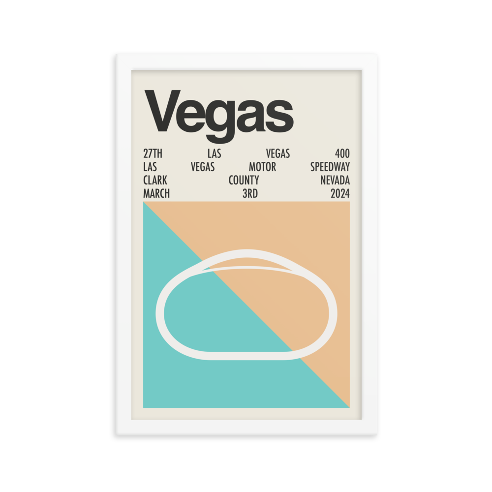 2024 Las Vegas 400 Race Print