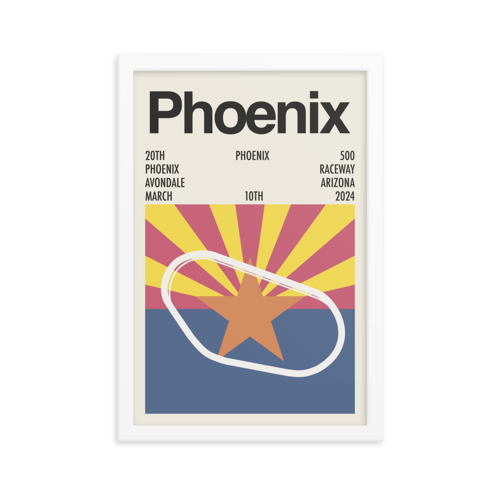 2024 Phoenix 500 Race Print