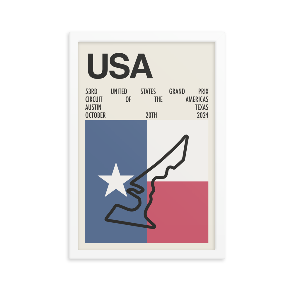 2024 United States Grand Prix Print