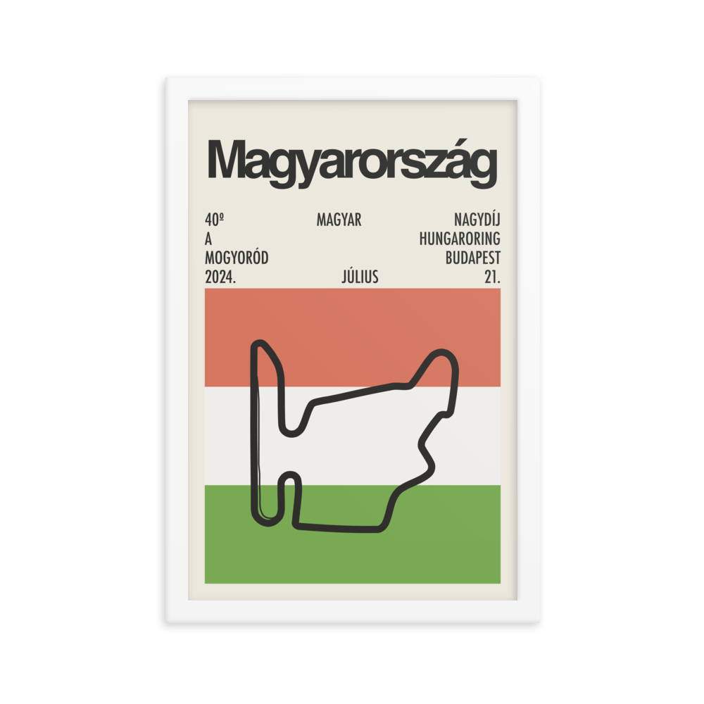 2024 Hungarian Grand Prix Print