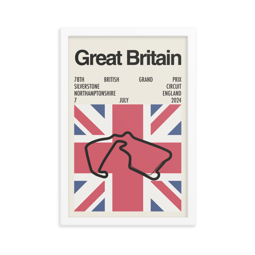 2024 British Grand Prix Print