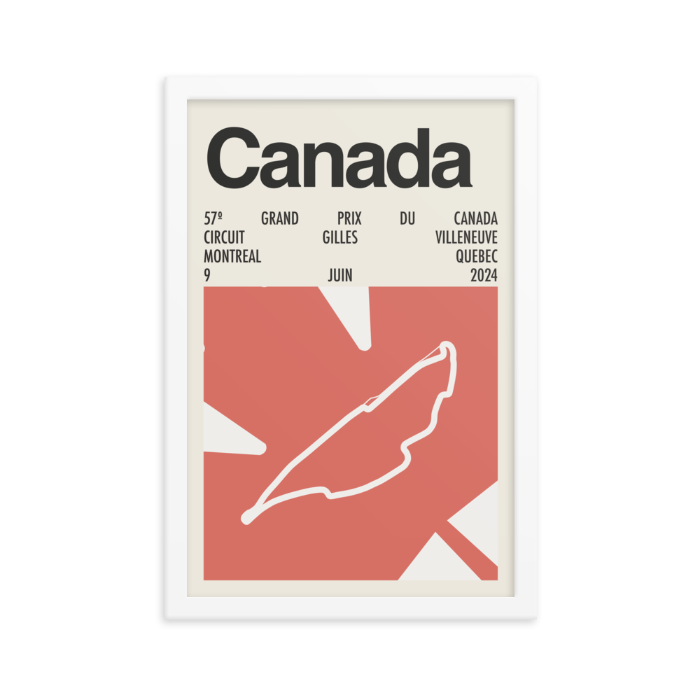 2024 Canadian Grand Prix Print