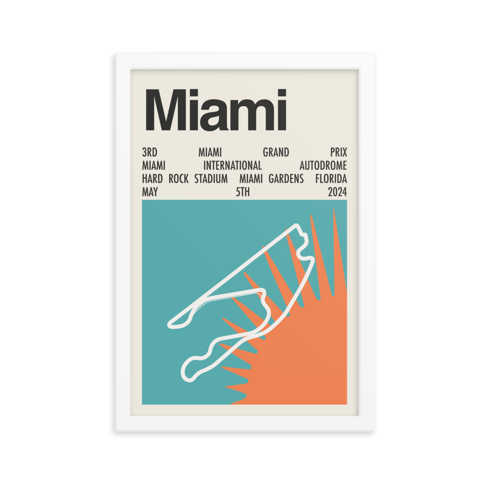 2024 Miami Grand Prix Print