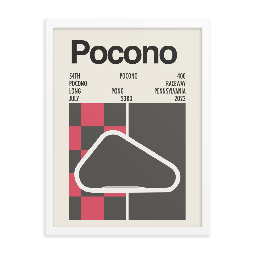 2023 Pocono 400 Race Print