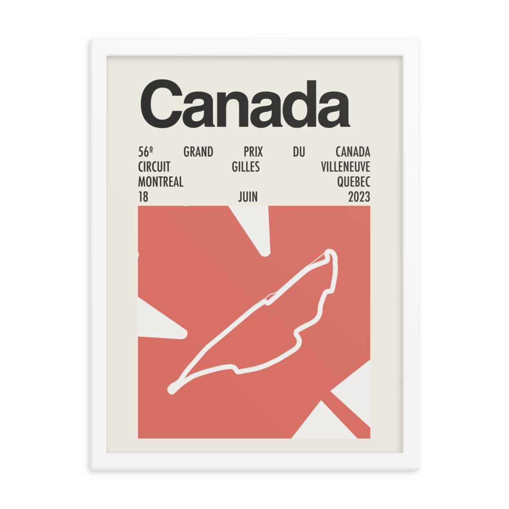 2023 Canadian Grand Prix Print
