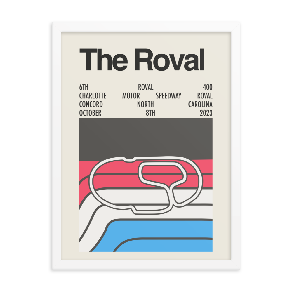 2023 Roval 400 Race Print