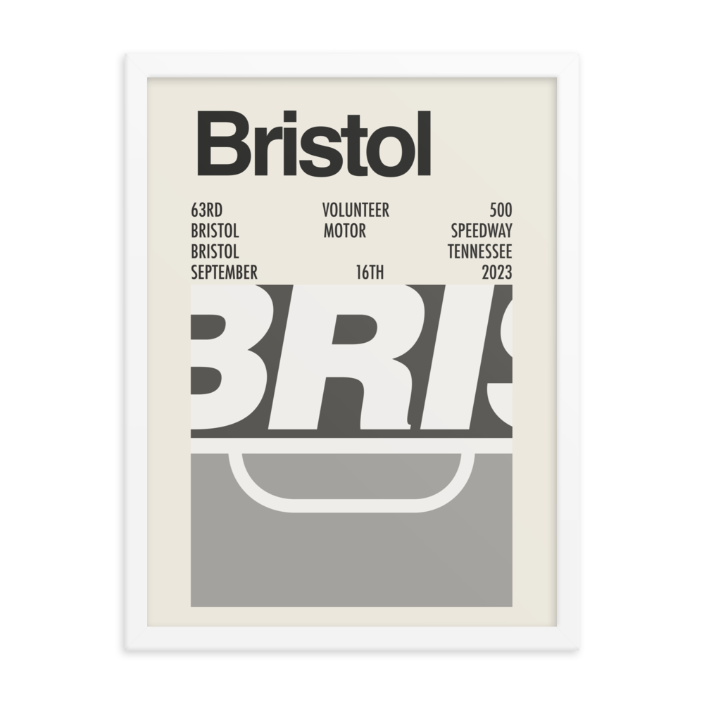 2023 Bristol Night 500 Race Print
