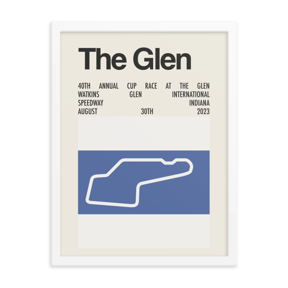 2023 Cup at the Glen Race Print