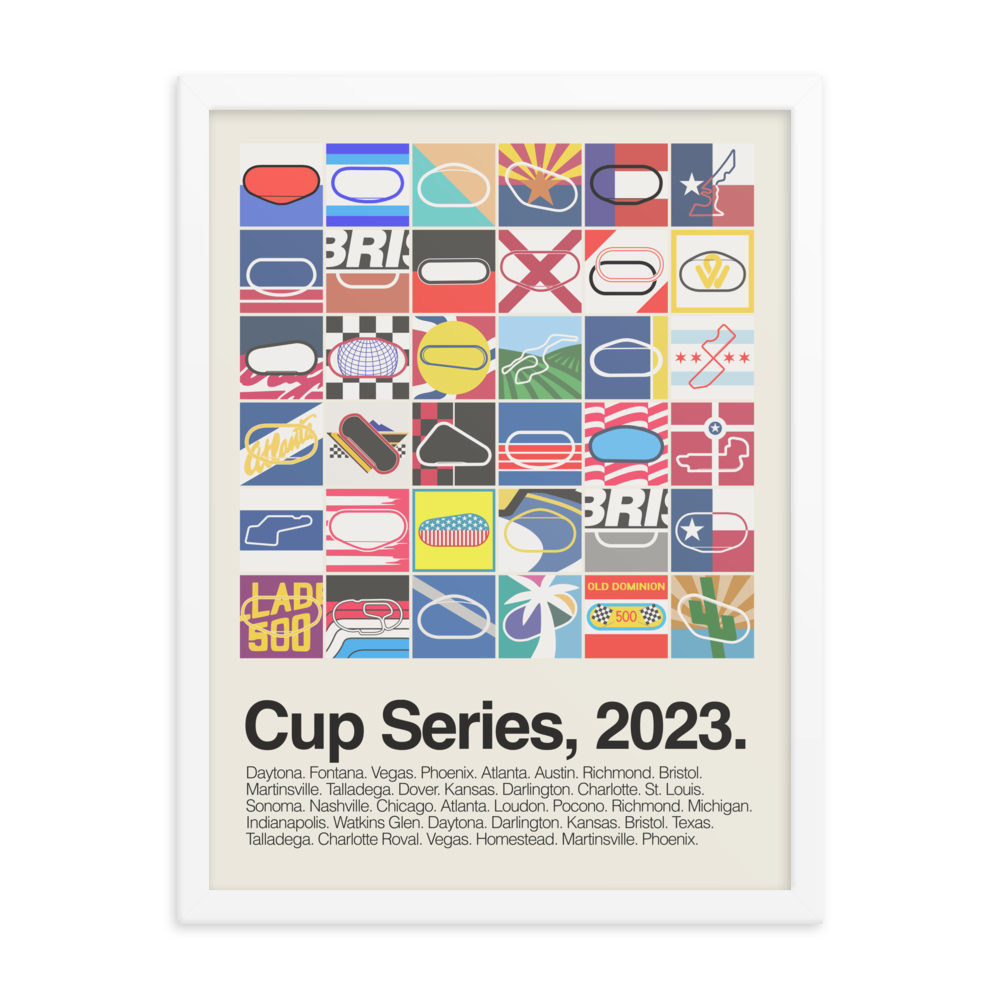 2023 Cup Series Season Print