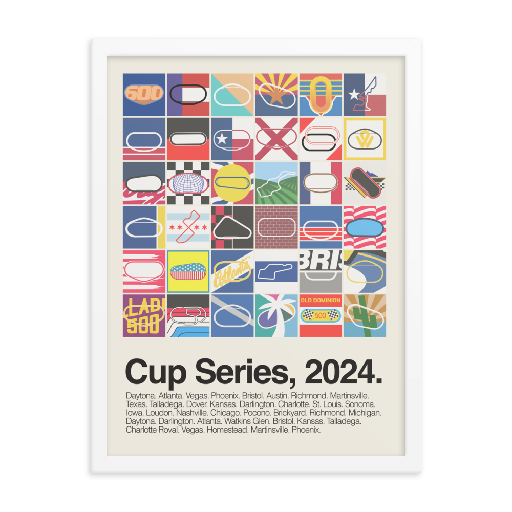 2024 Cup Series Season Print