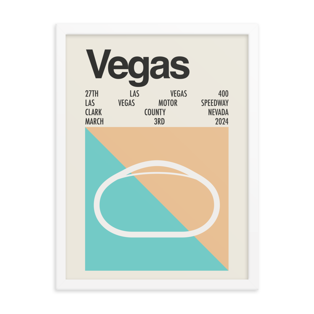 2024 Las Vegas 400 Race Print