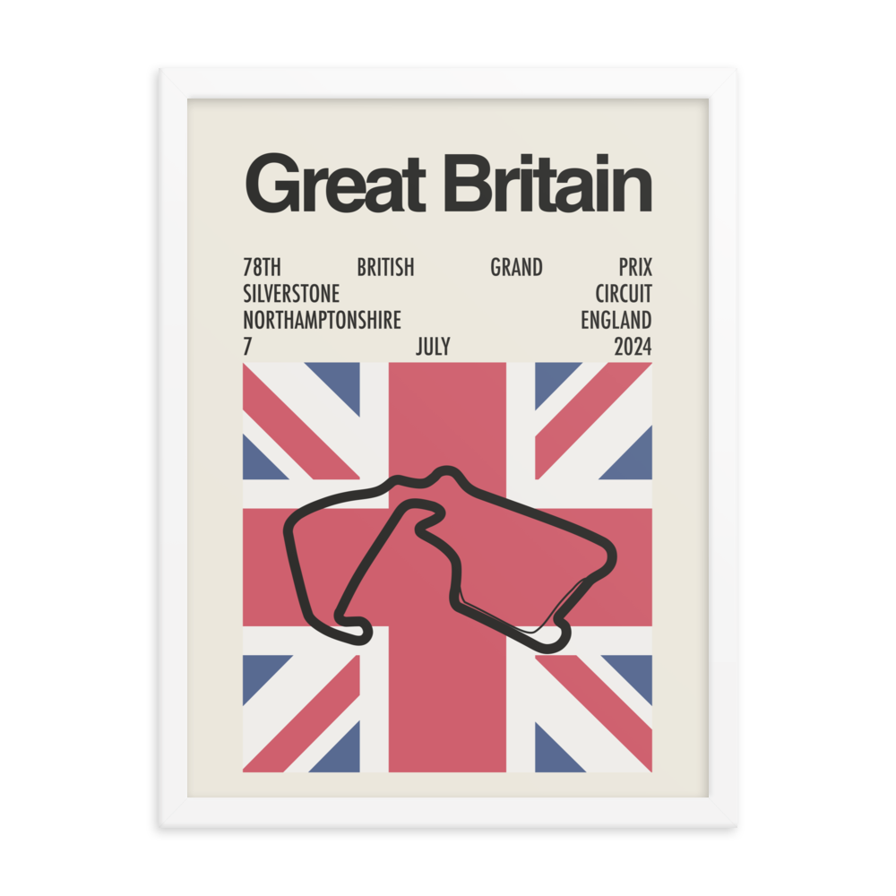 2024 British Grand Prix Print