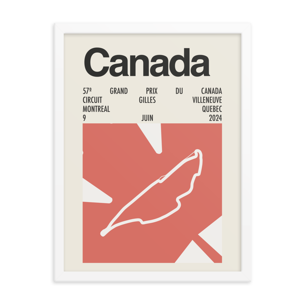 2024 Canadian Grand Prix Print