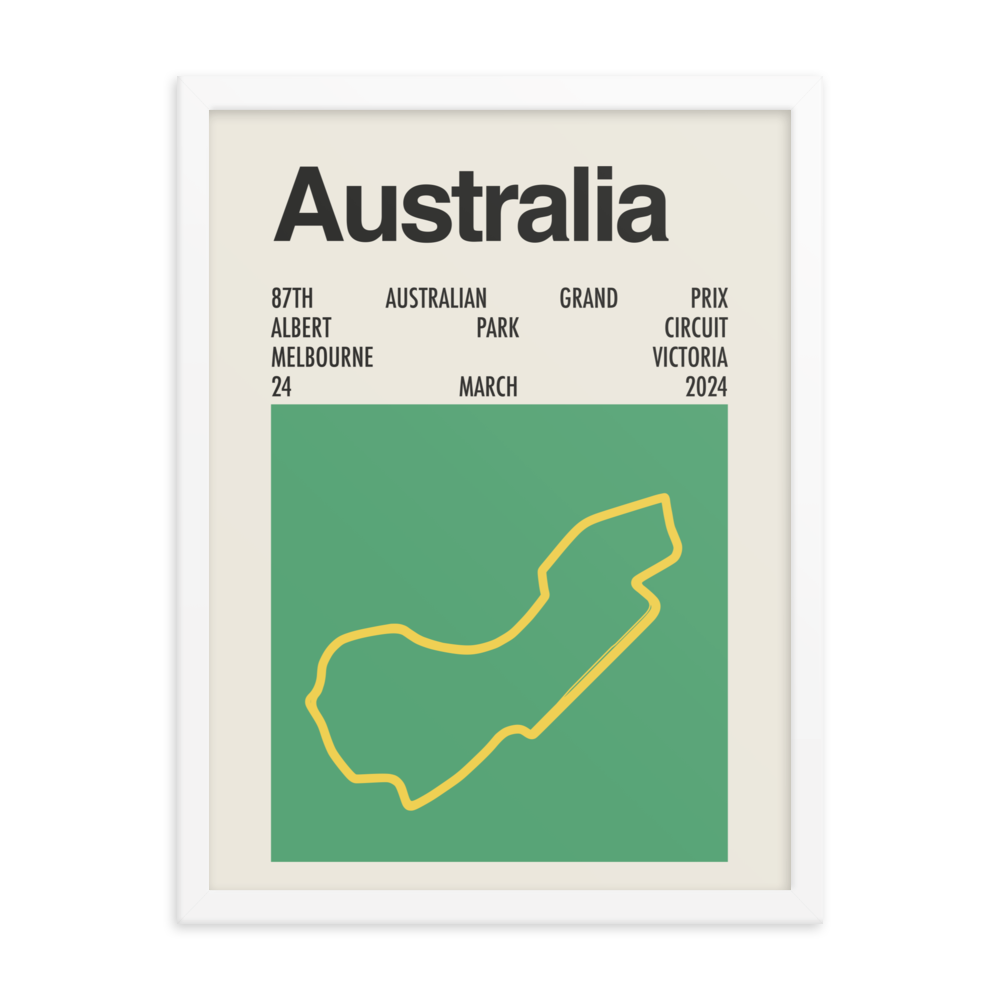 2024 Australian Grand Prix Print