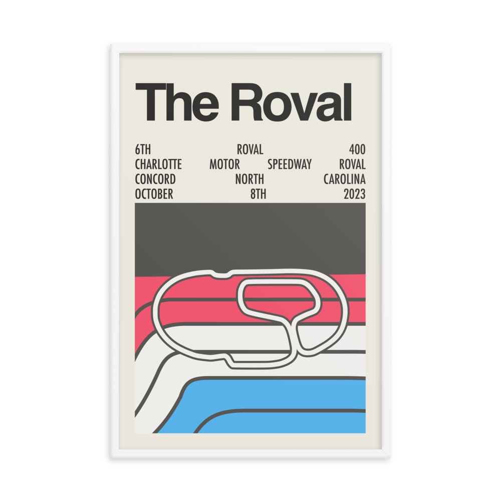 2023 Roval 400 Race Print