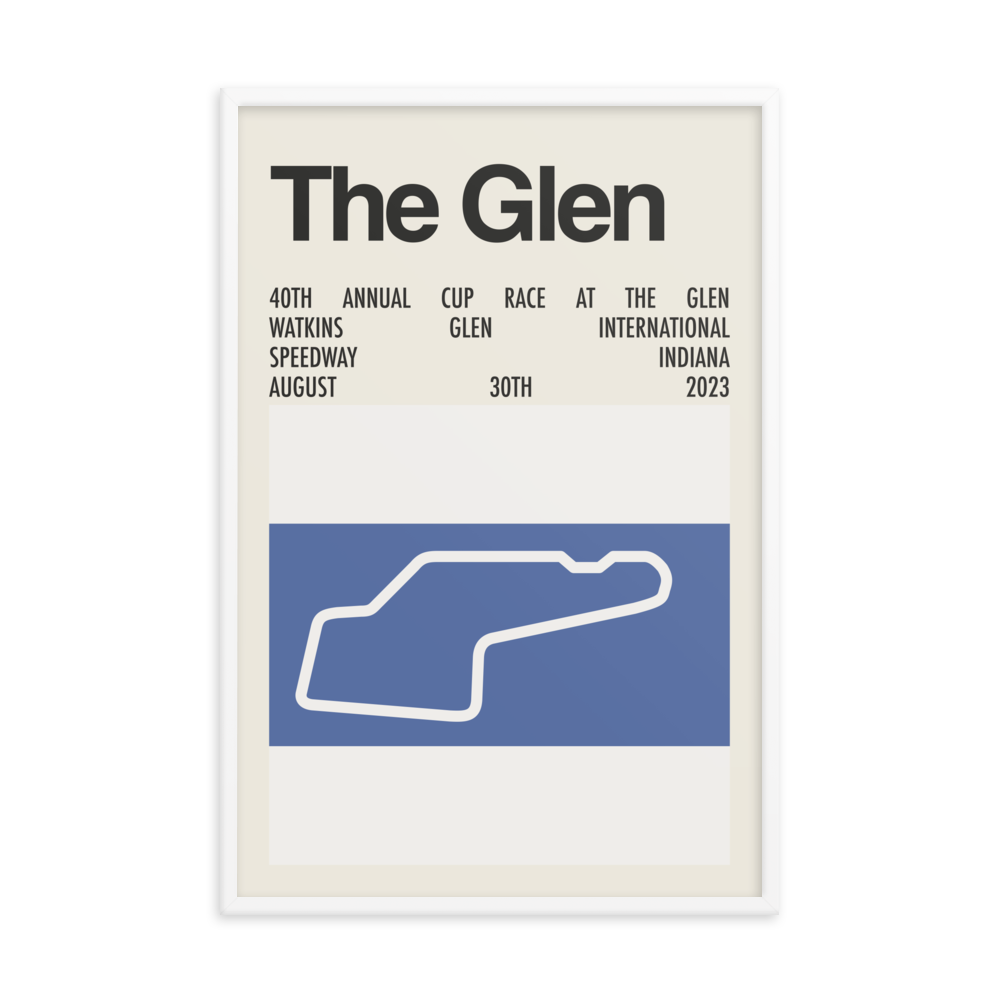 2023 Cup at the Glen Race Print