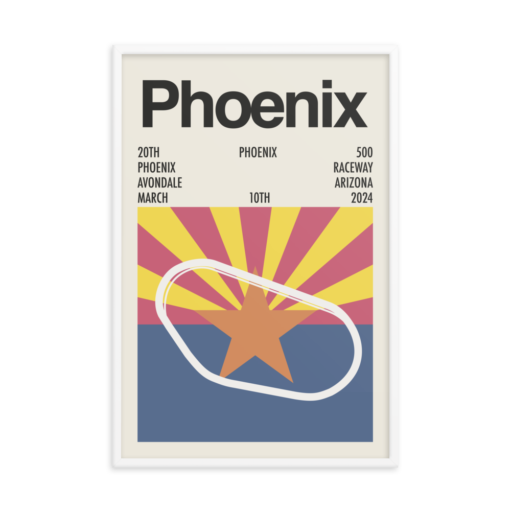 2024 Phoenix 500 Race Print