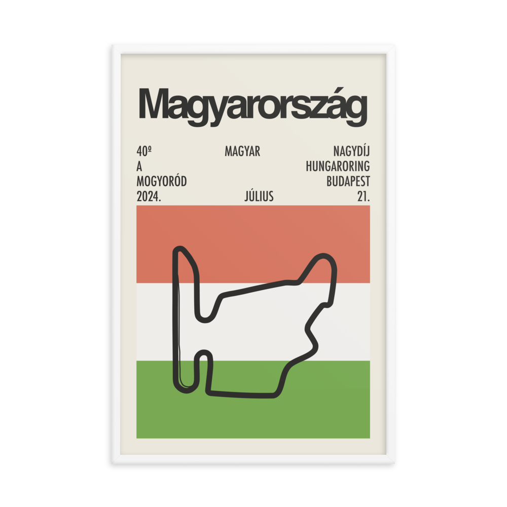 2024 Hungarian Grand Prix Print