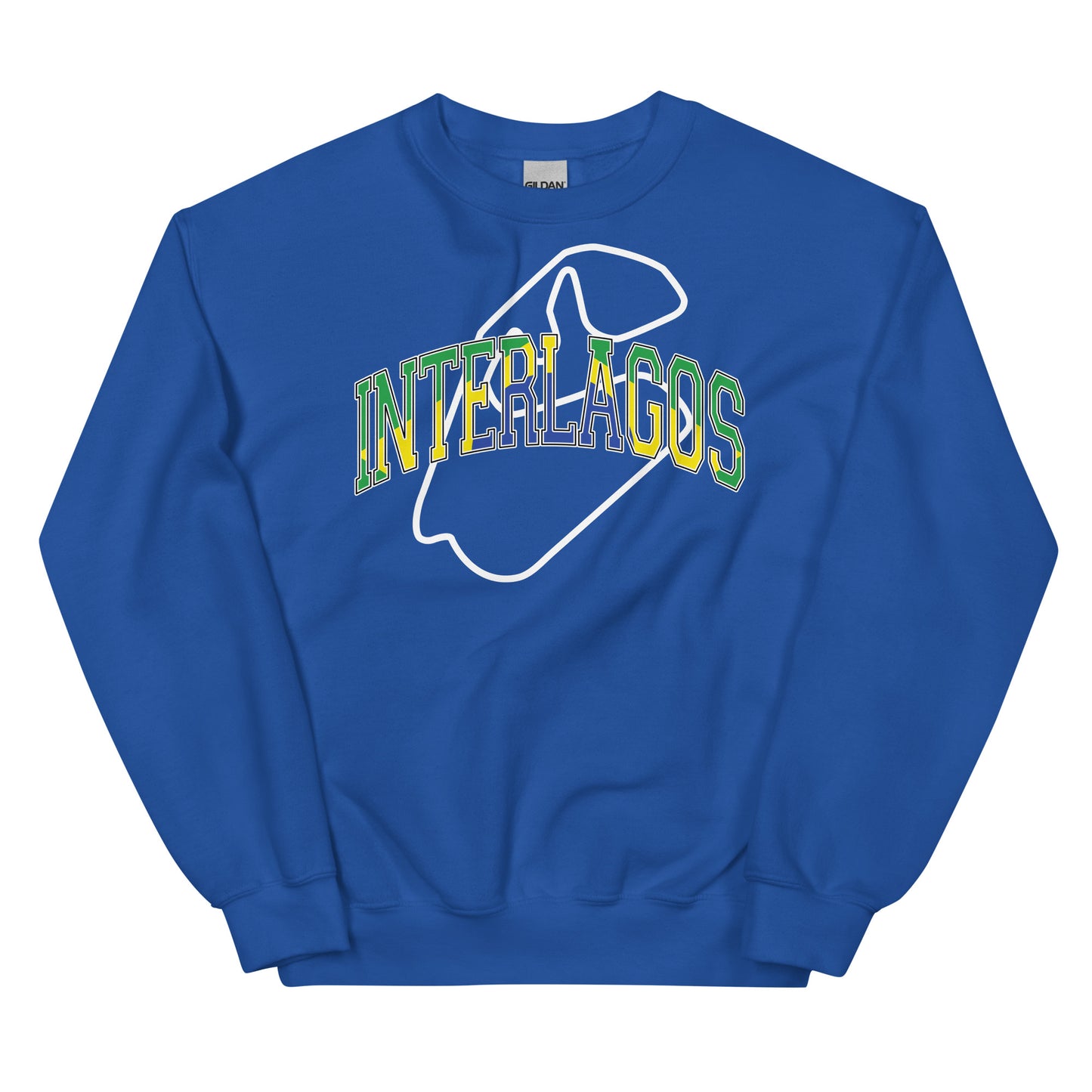 Interlagos Trackside Sweatshirt - Royal Blue