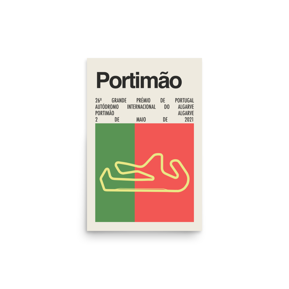 2021 Portuguese Grand Prix Print