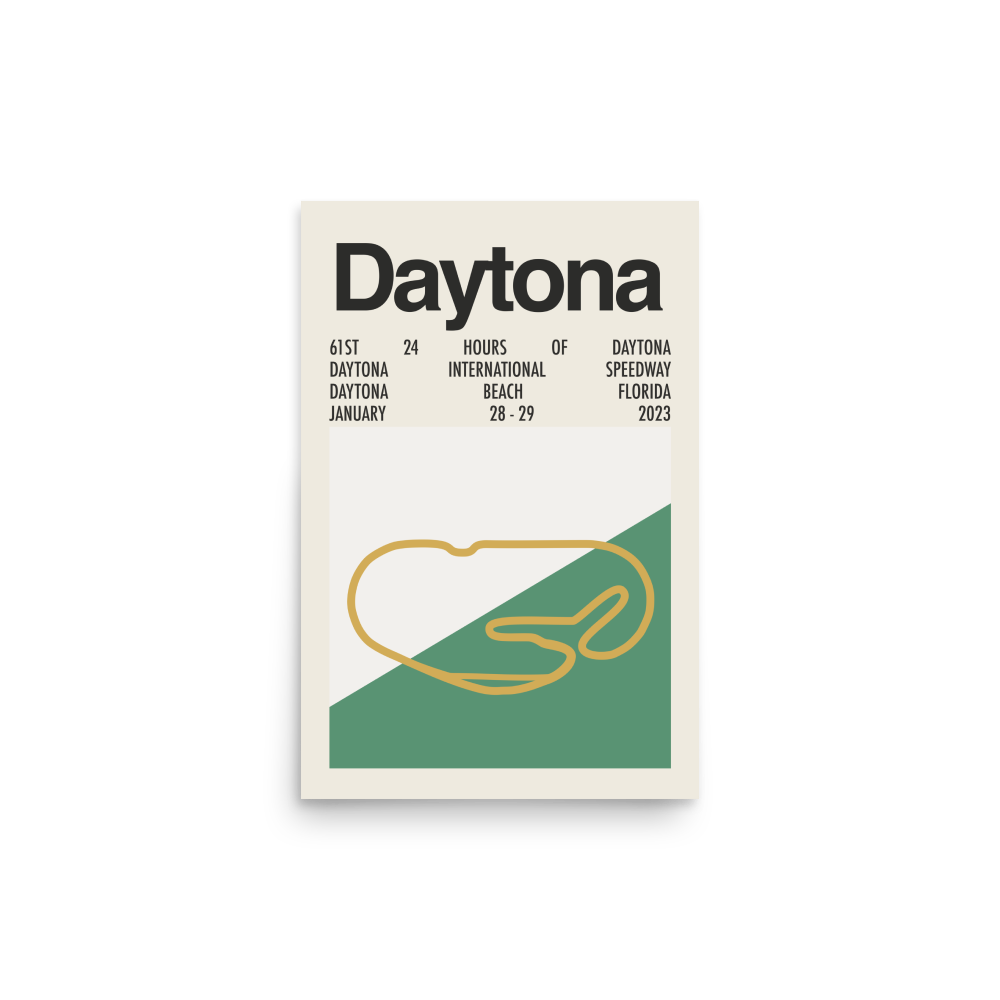 2023 24 Hours of Daytona Print
