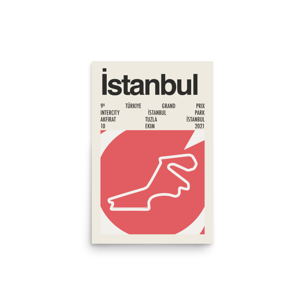 2021 Turkish Grand Prix Print