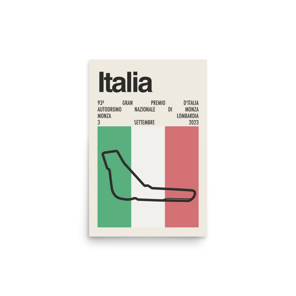 2023 Italian Grand Prix Print