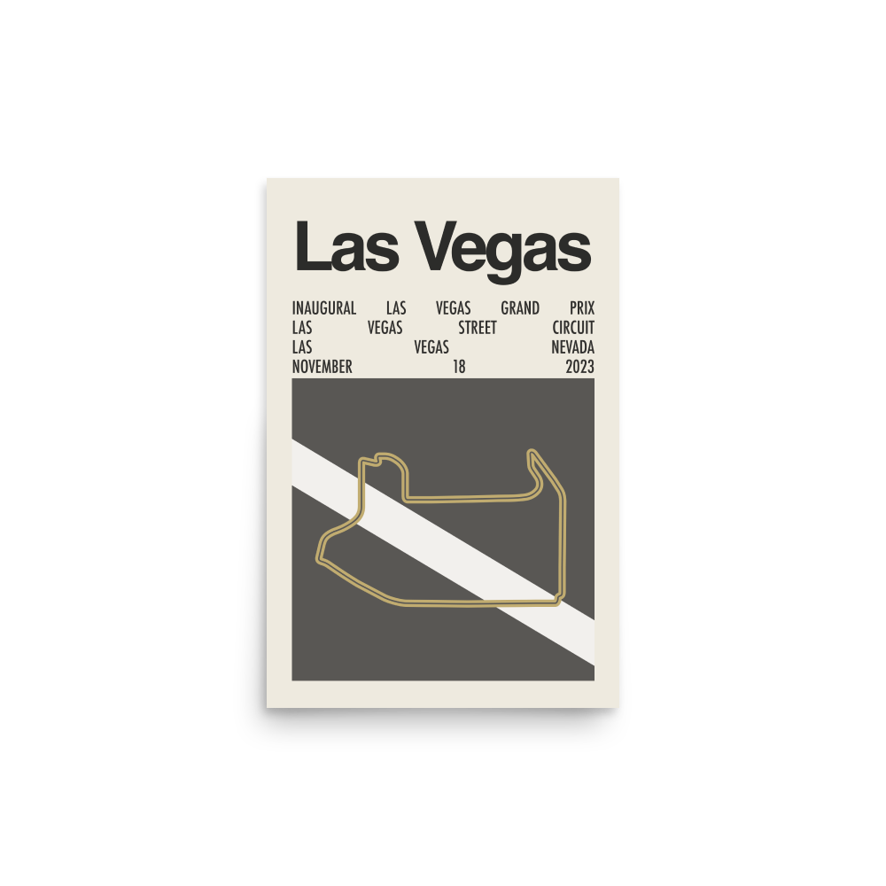 2023 Las Vegas Grand Prix Print