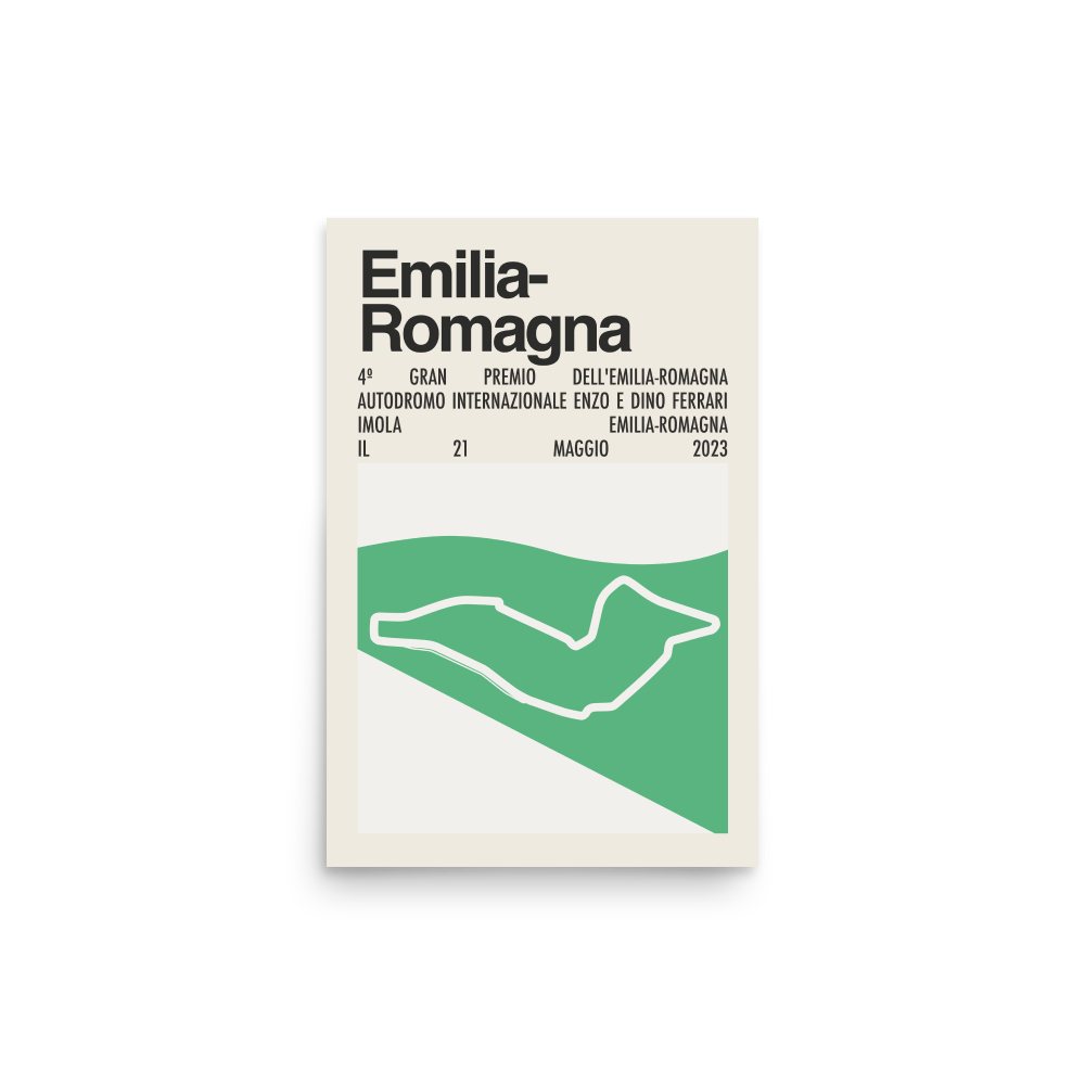 2023 Emilia-Romagna Grand Prix Print