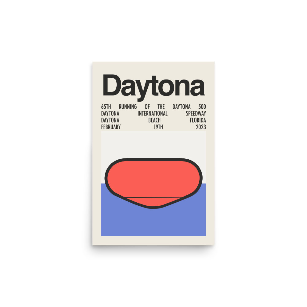 2023 Daytona 500 Print
