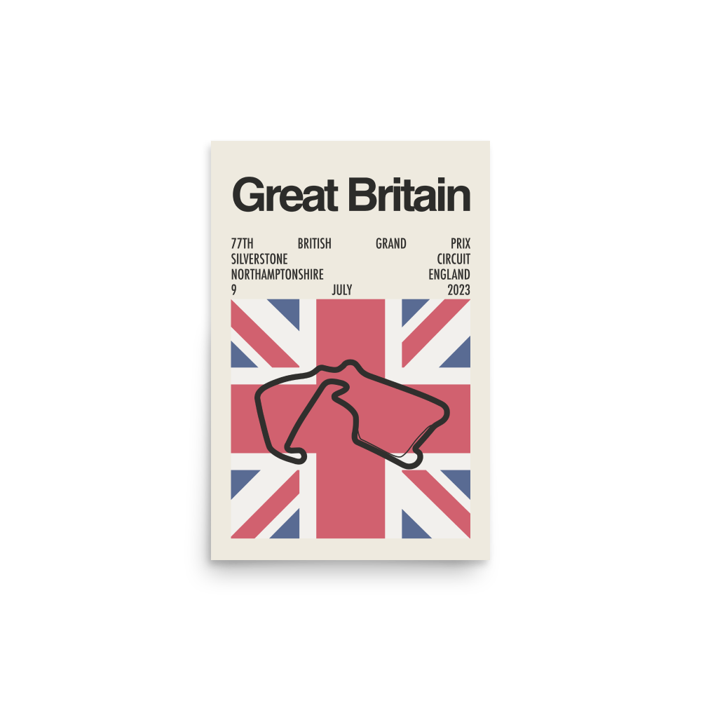 2023 British Grand Prix Print