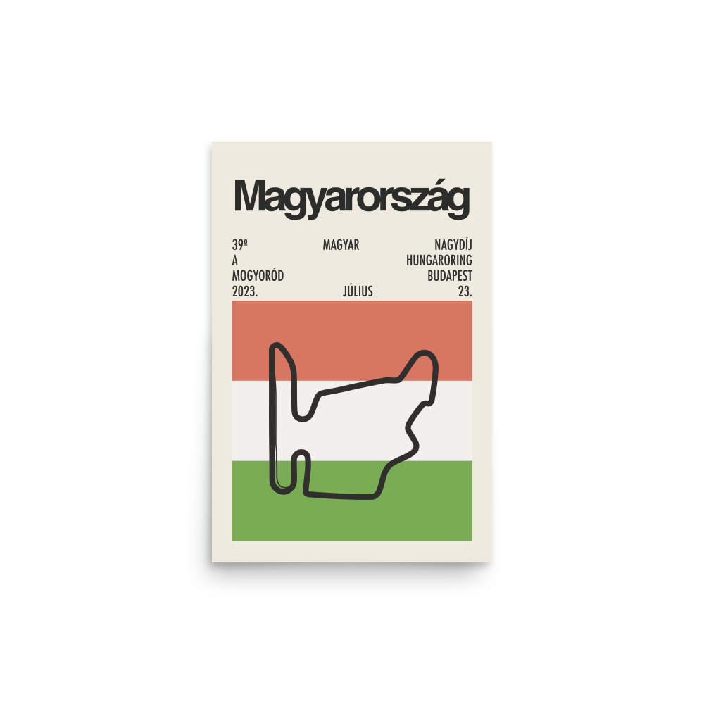 2023 Hungarian Grand Prix Print