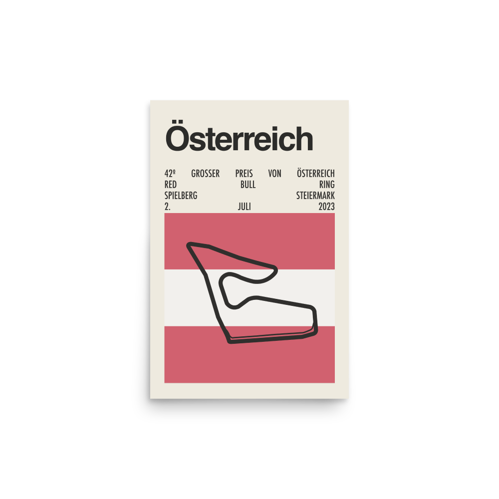 2023 Austrian Grand Prix Print