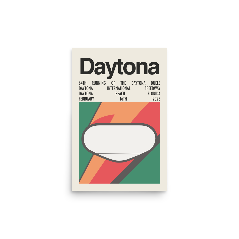 2023 Daytona Twin 150s Print