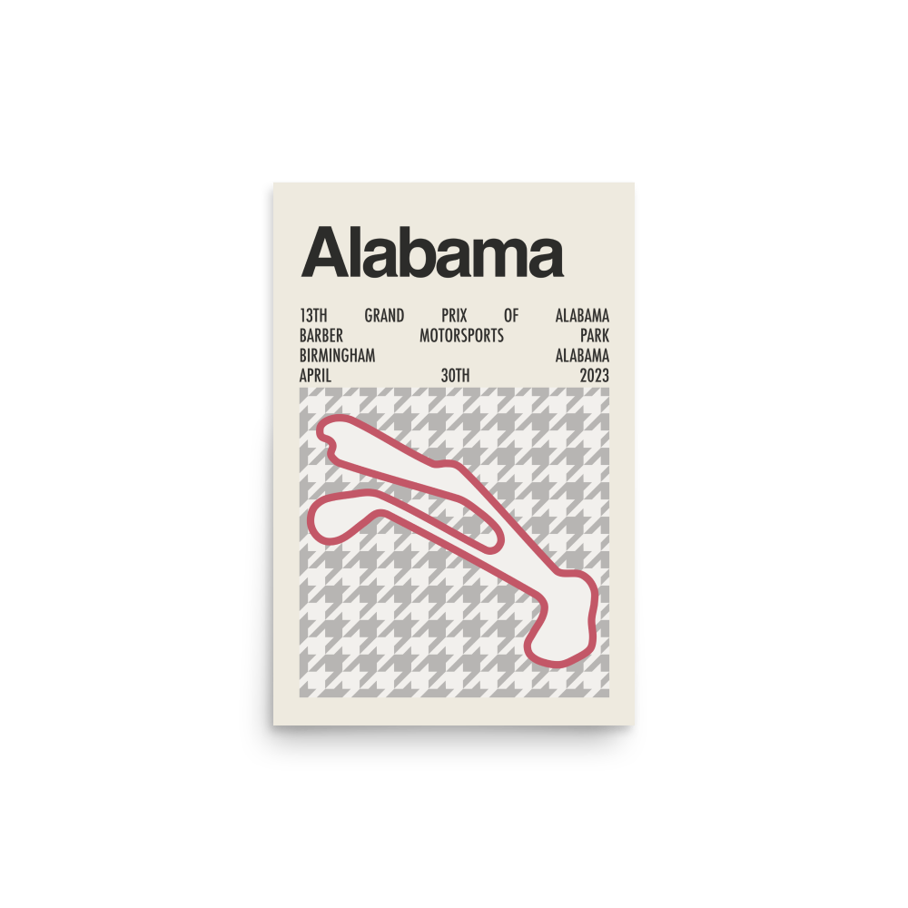2023 Grand Prix of Alabama Print