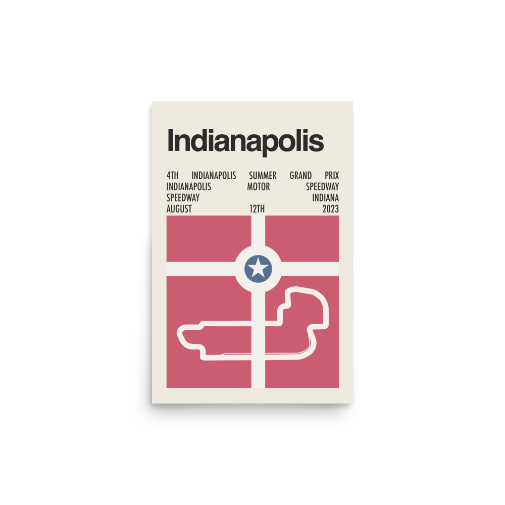 2023 Indianapolis Summer Grand Prix Print